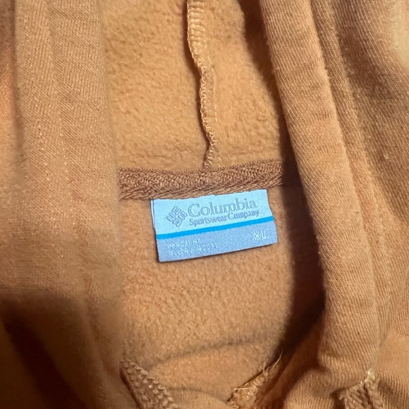 Columbia mustard yellow Hoodie xl - Picture 4 of 4